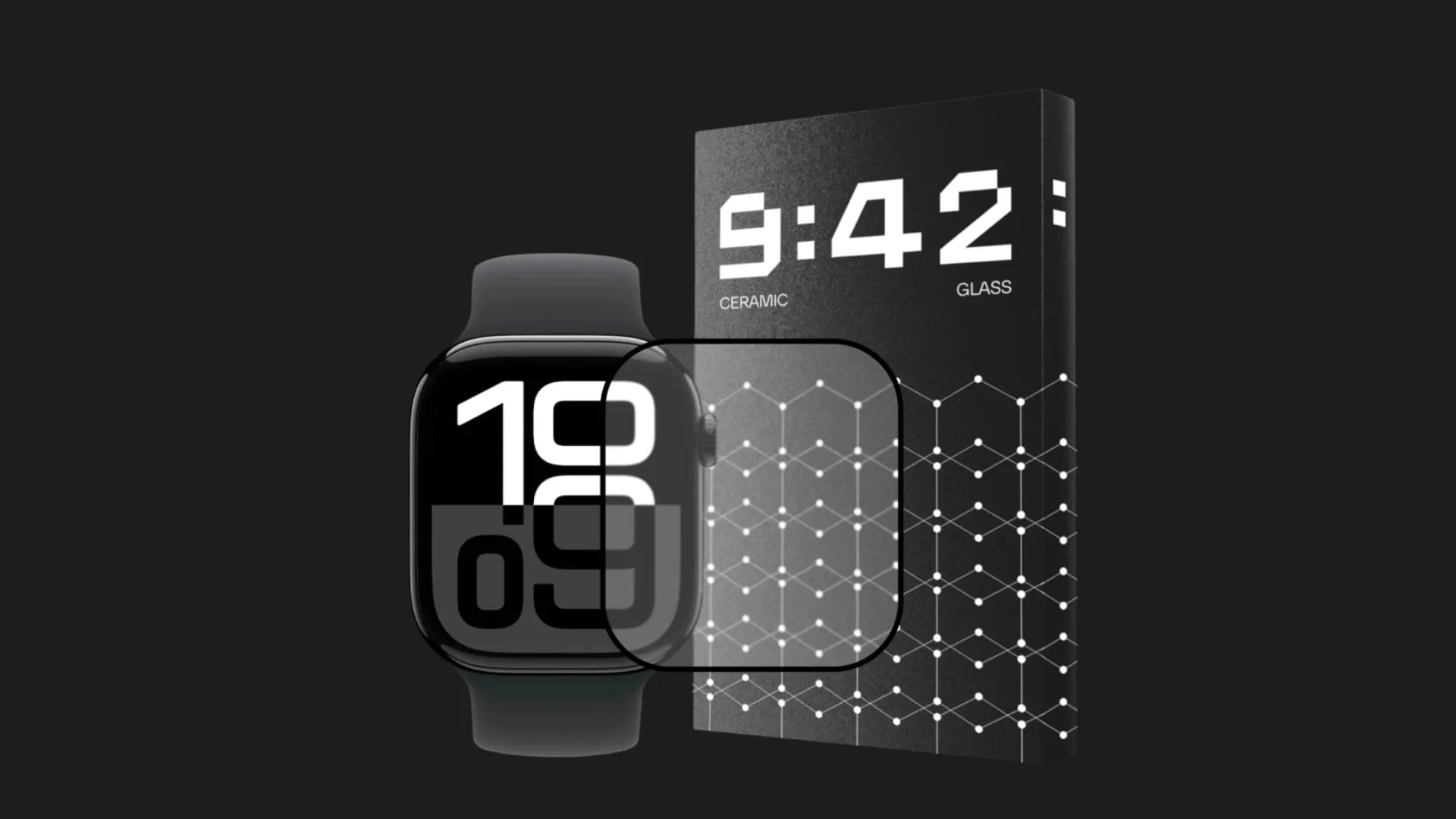 Захисне скло 9:42 Ceramic для Apple Watch (46mm)