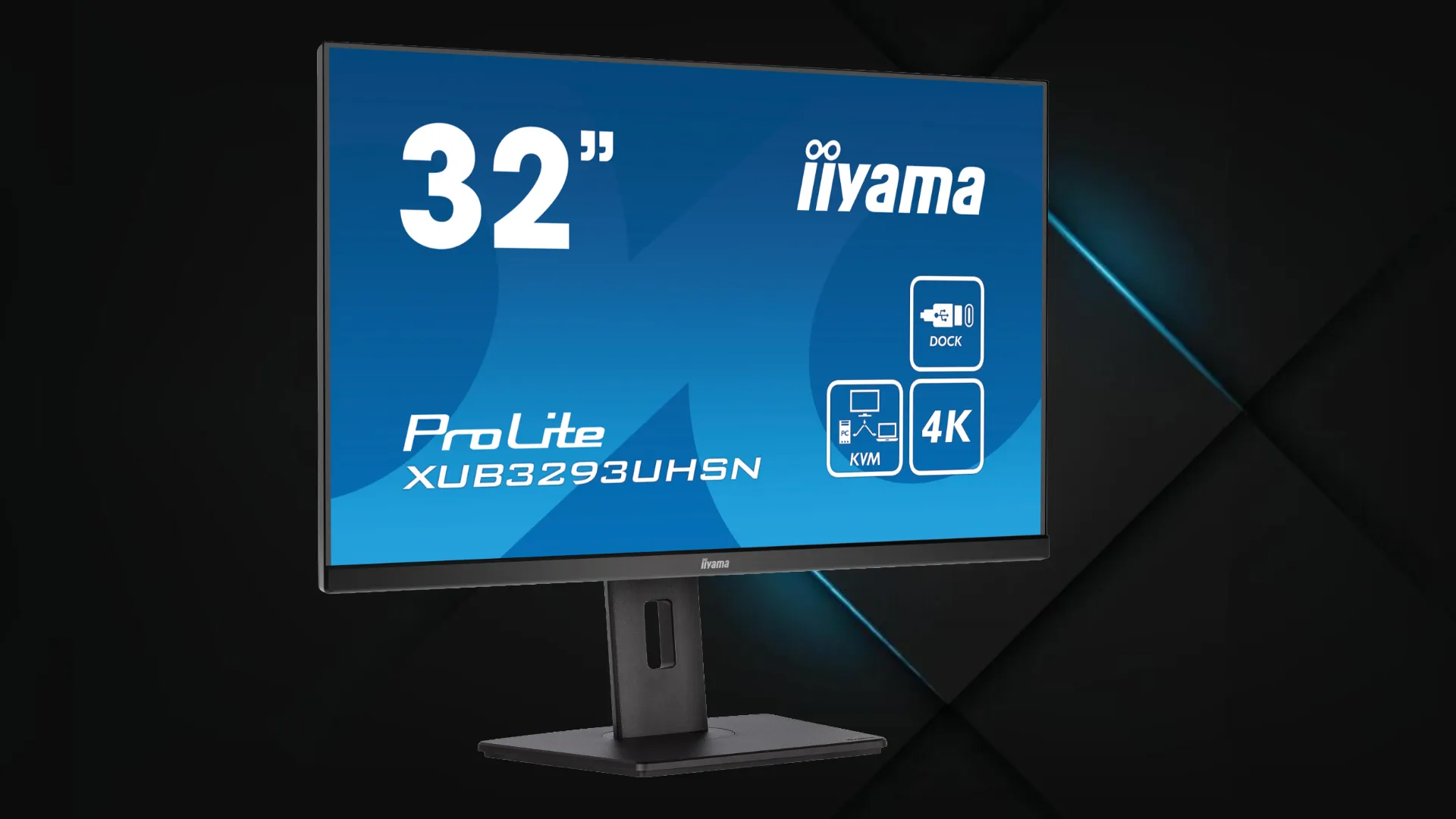 Монітор iiyama 31.5" IPS 60Hz XUB3293UHSN-B5 (UA)