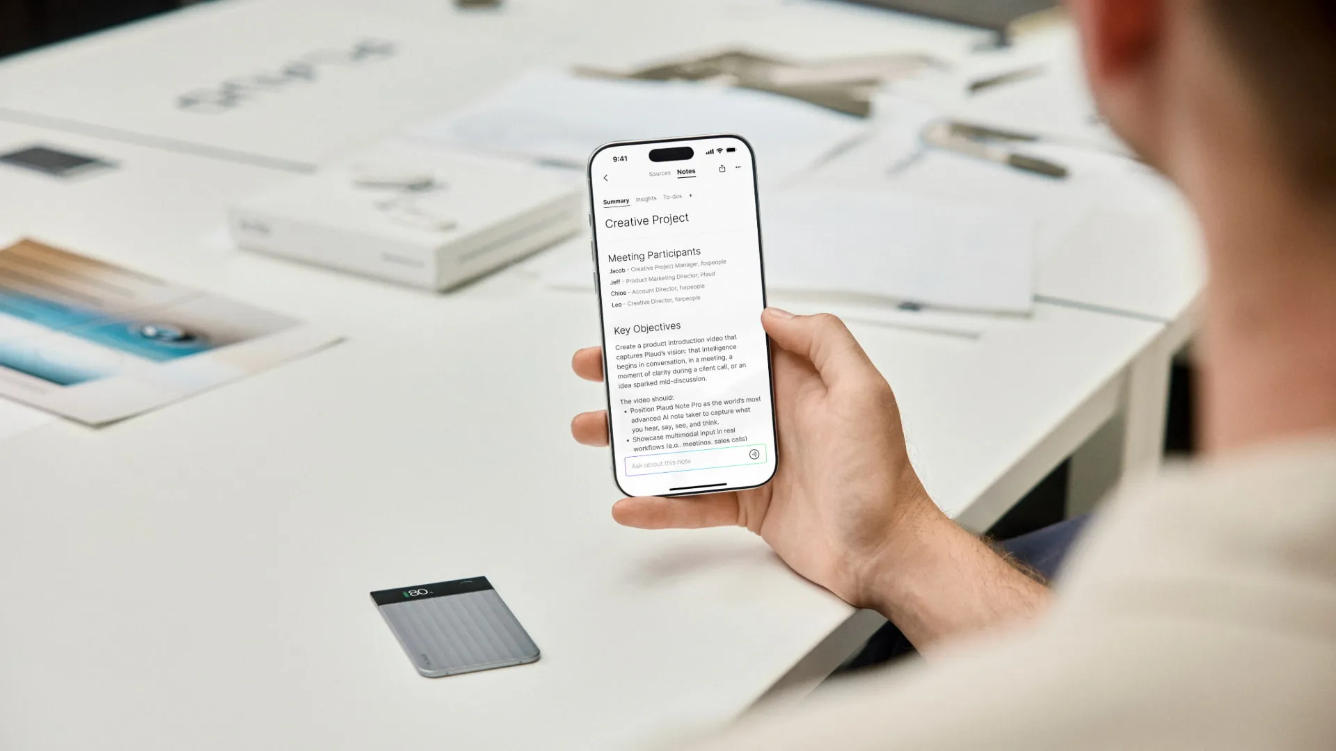 Цифровий диктофон PLAUD Note Pro AI (Black) (PN0300-BL)