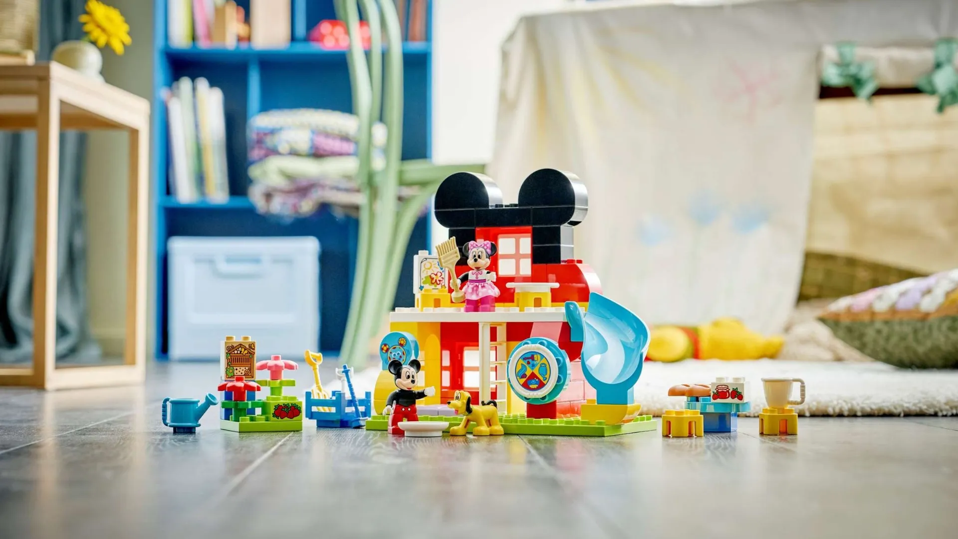Конструктор LEGO Duplo Міккі Маус: Клубний будинок з Мінні та Плуто (10465)