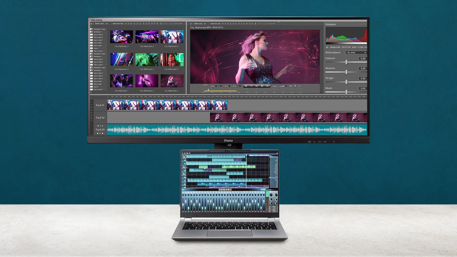 Монитор iiyama 34" IPS 120Hz XUB3493WQSU-B6 (UA)