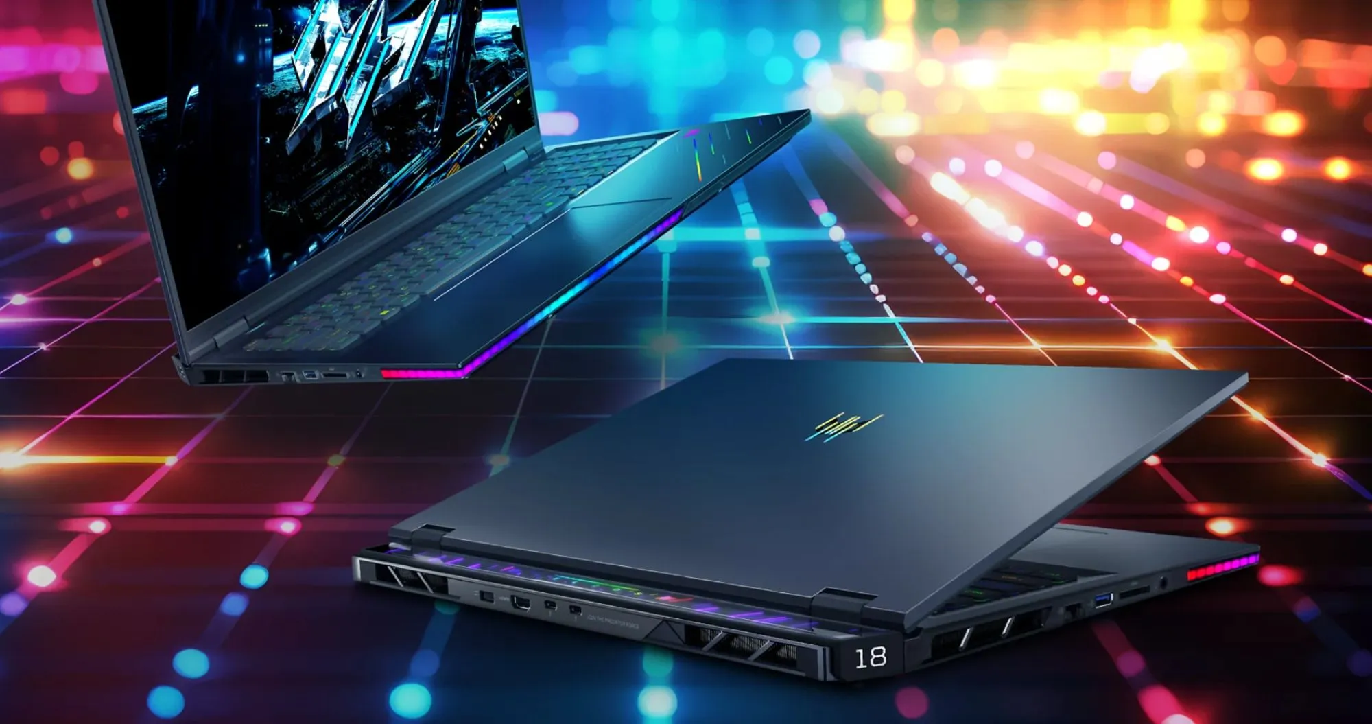 Ноутбук Acer Predator Helios 18 AI PH18-73 18" (Intel Core Ultra 9/192GB/8TB (SSD)/RTX 5080) (NH.U0FAA.019) (Standard)