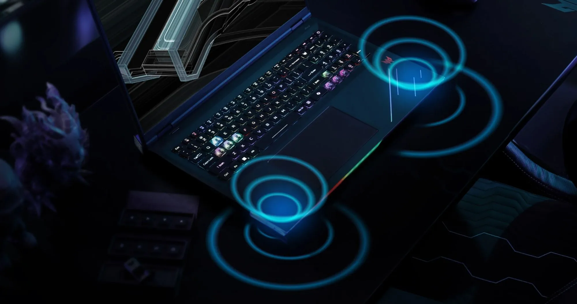 Ноутбук Acer Predator Helios 18 AI PH18-73 18" (Intel Core Ultra 9/192GB/8TB (SSD)/RTX 5080) (NH.U0FAA.019) (Standard)