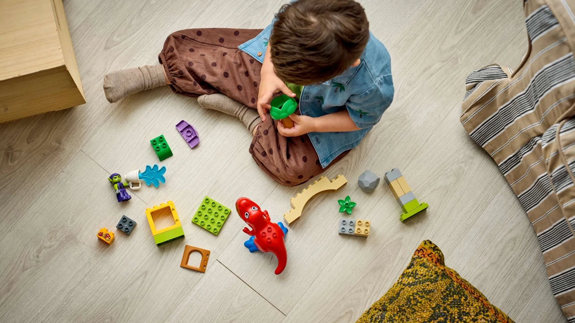 Конструктор LEGO Marvel Динозавр Spidey-Rex против Зеленого Гоблина (10463)