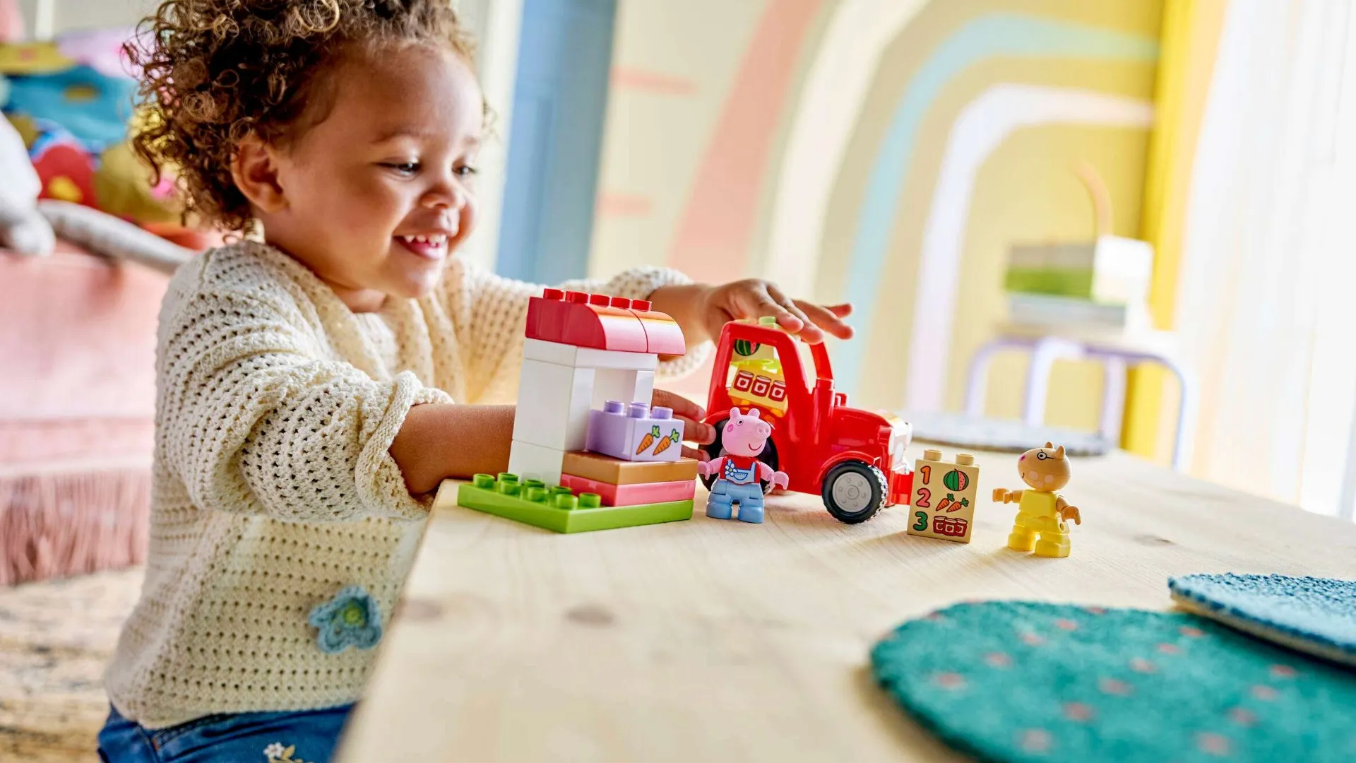Конструктор LEGO Duplo Трактор и рынок (10468)