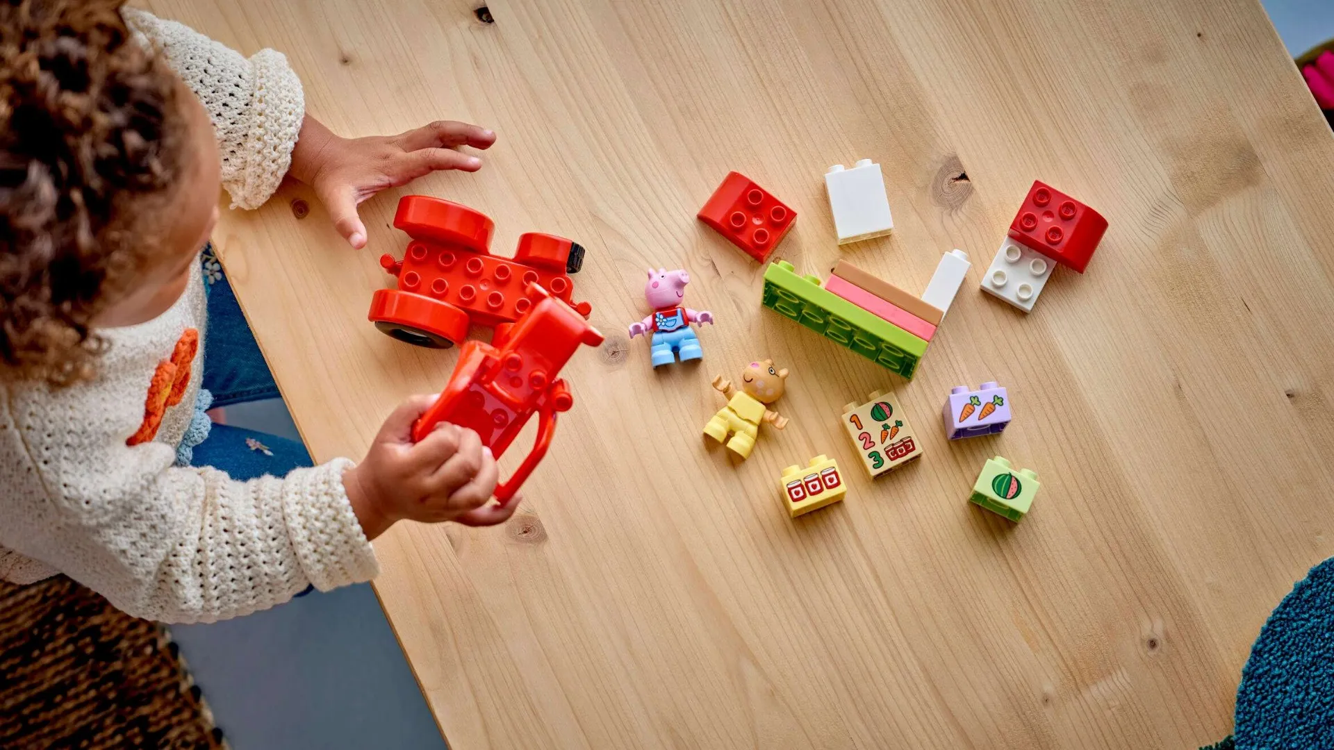 Конструктор LEGO Duplo Трактор и рынок (10468)