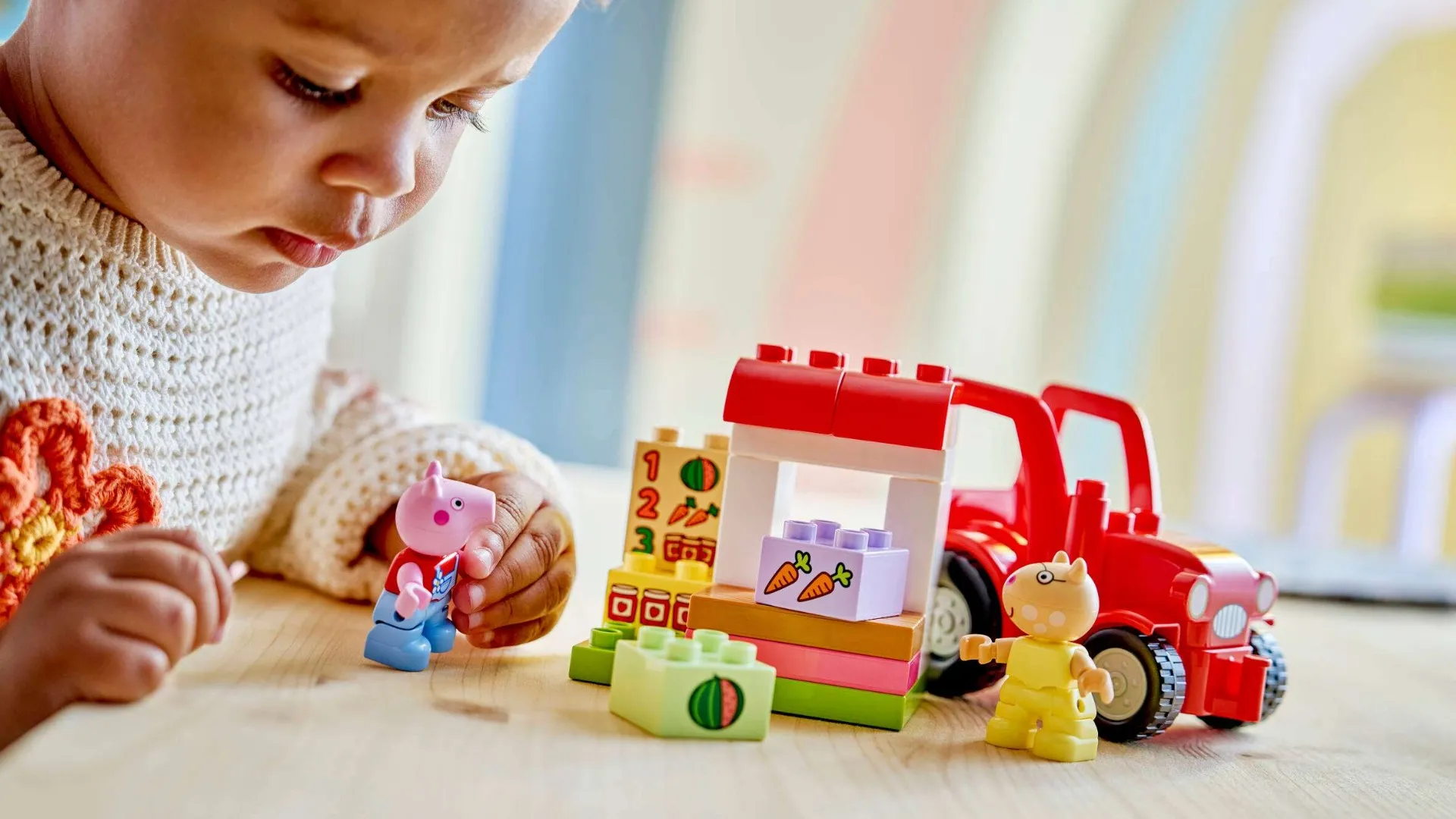 Конструктор LEGO Duplo Трактор и рынок (10468)