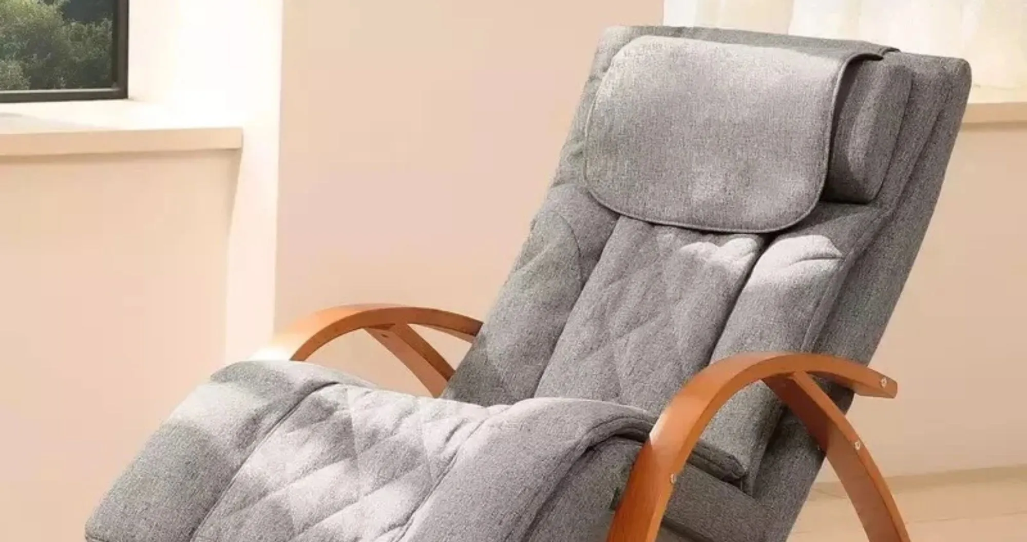 Массажное кресло-качалка NAIPO (MGC-2300P) (Gray)