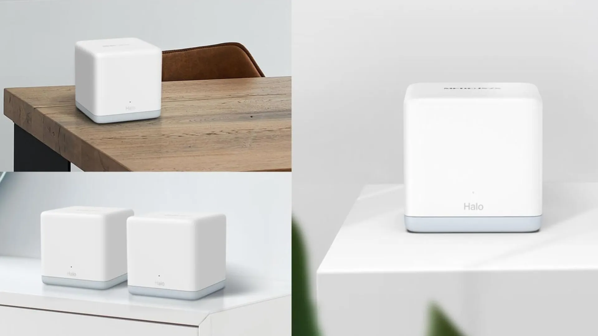 Wi-Fi Mesh система MERCUSYS Halo H30 AC1200, 2xFE LAN/WAN, 2мод (White)