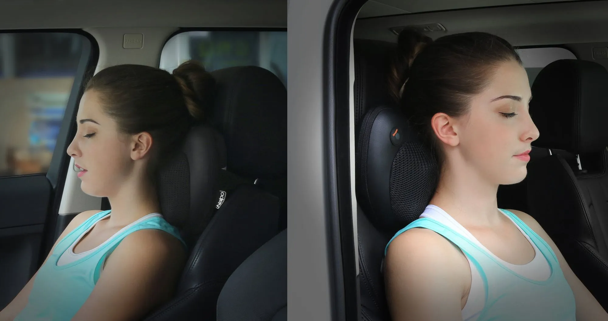 Массажная подушка Naipo (Black) (MGP-129A)