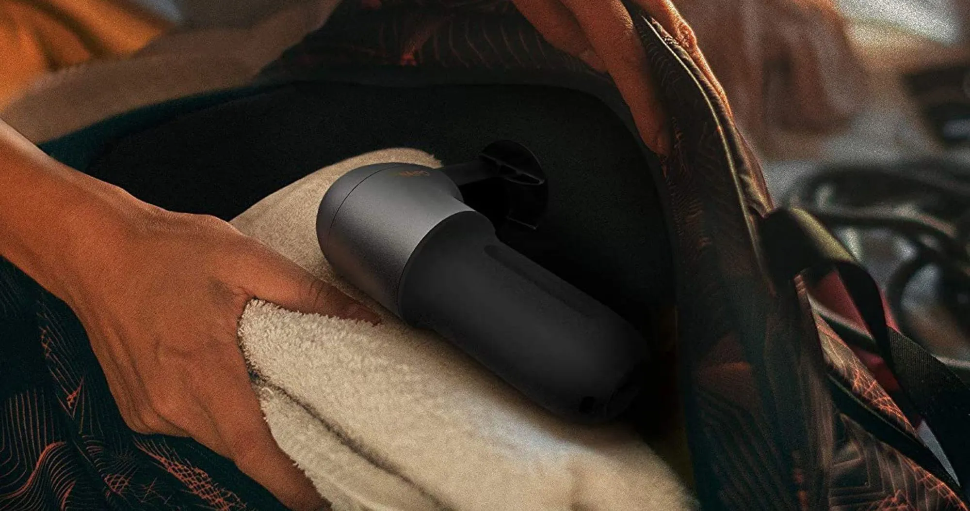 Перкуссионный массажер Naipo (Black) (MGPC-002)