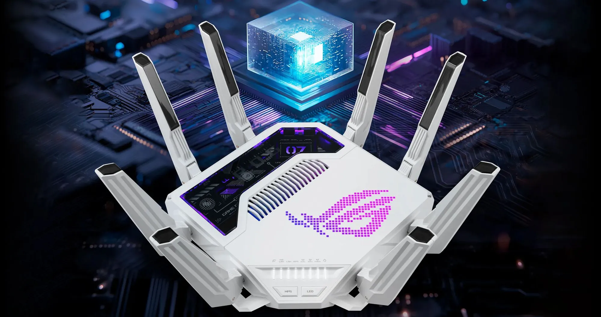 Маршрутизатор ASUS GT-BE19000AI BE-19000 (White)