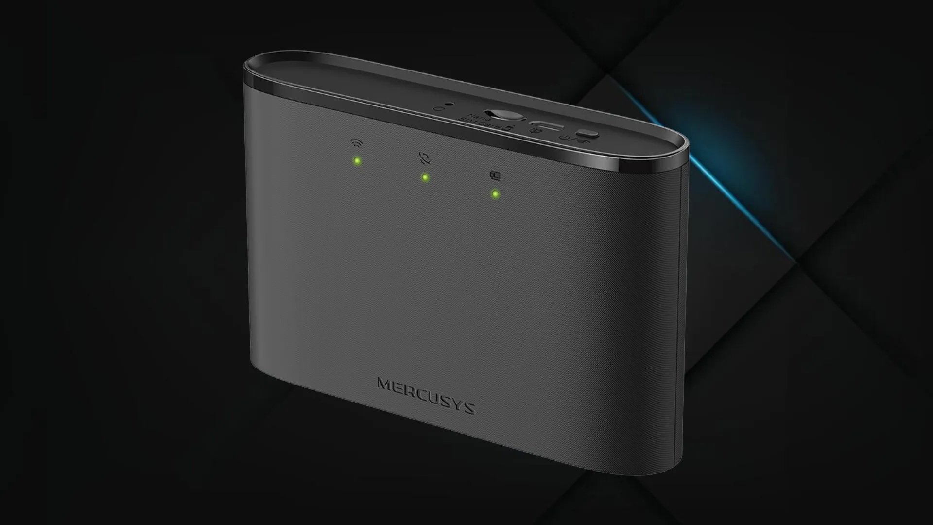 Мобильный маршрутизатор MERCUSYS MT110 N150, 4G/LTE (MT110) (Black)