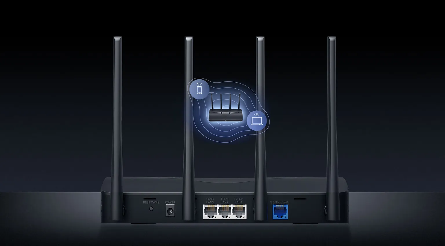 Маршрутизатор MERCUSYS MR27BE (MR27BE) (Black)