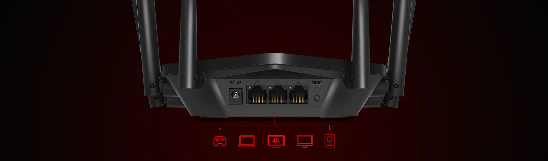 Маршрутизатор MERCUSYS MR50G (MR50G) (Black)