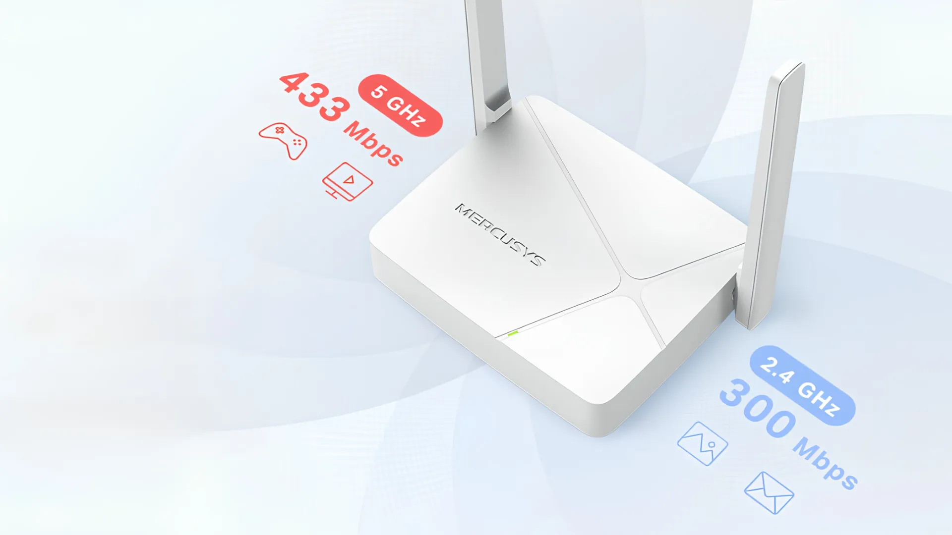 Маршрутизатор MERCUSYS MR20 AC750 (MR20)