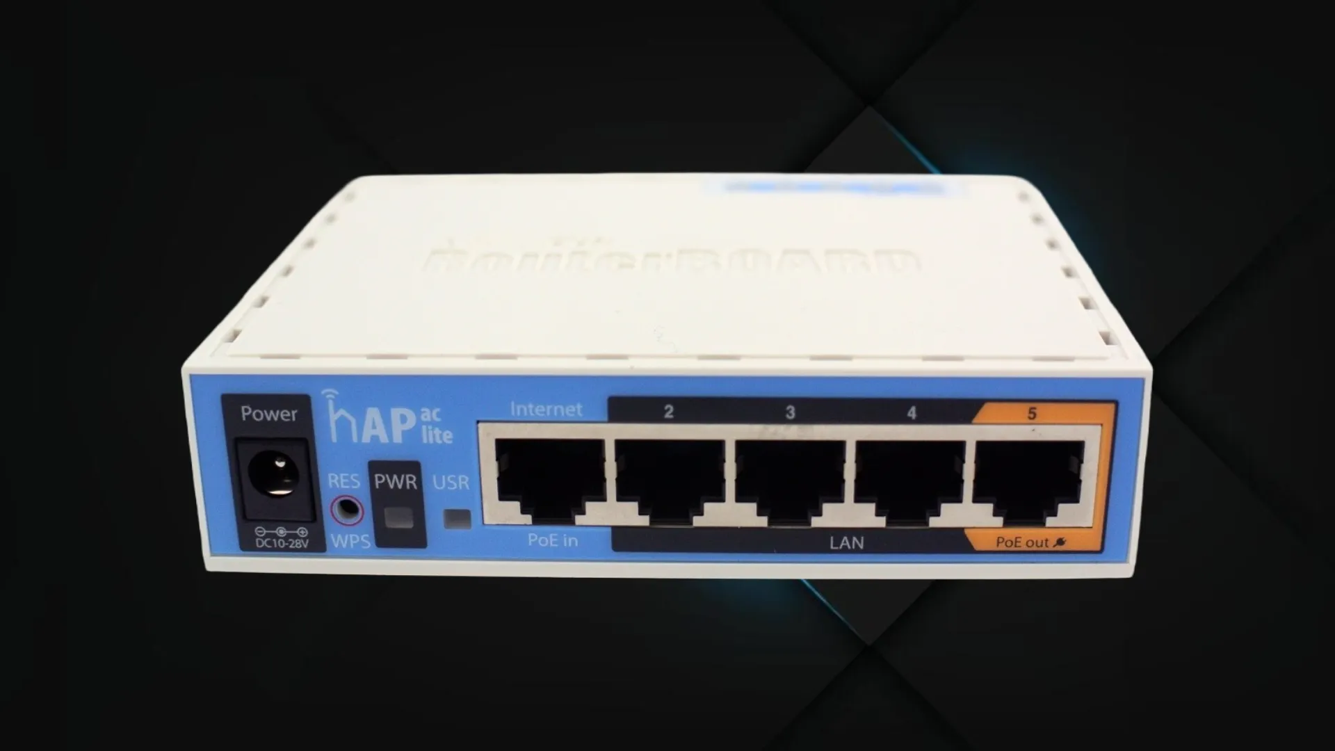 Маршрутизатор MikroTik hAP ac lite (White/Blue)