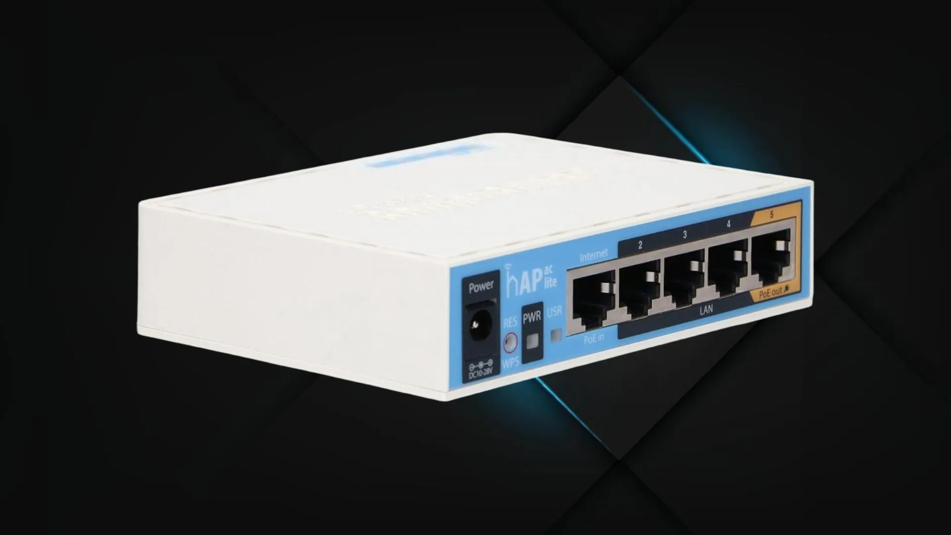 Маршрутизатор MikroTik hAP ac lite (White/Blue)