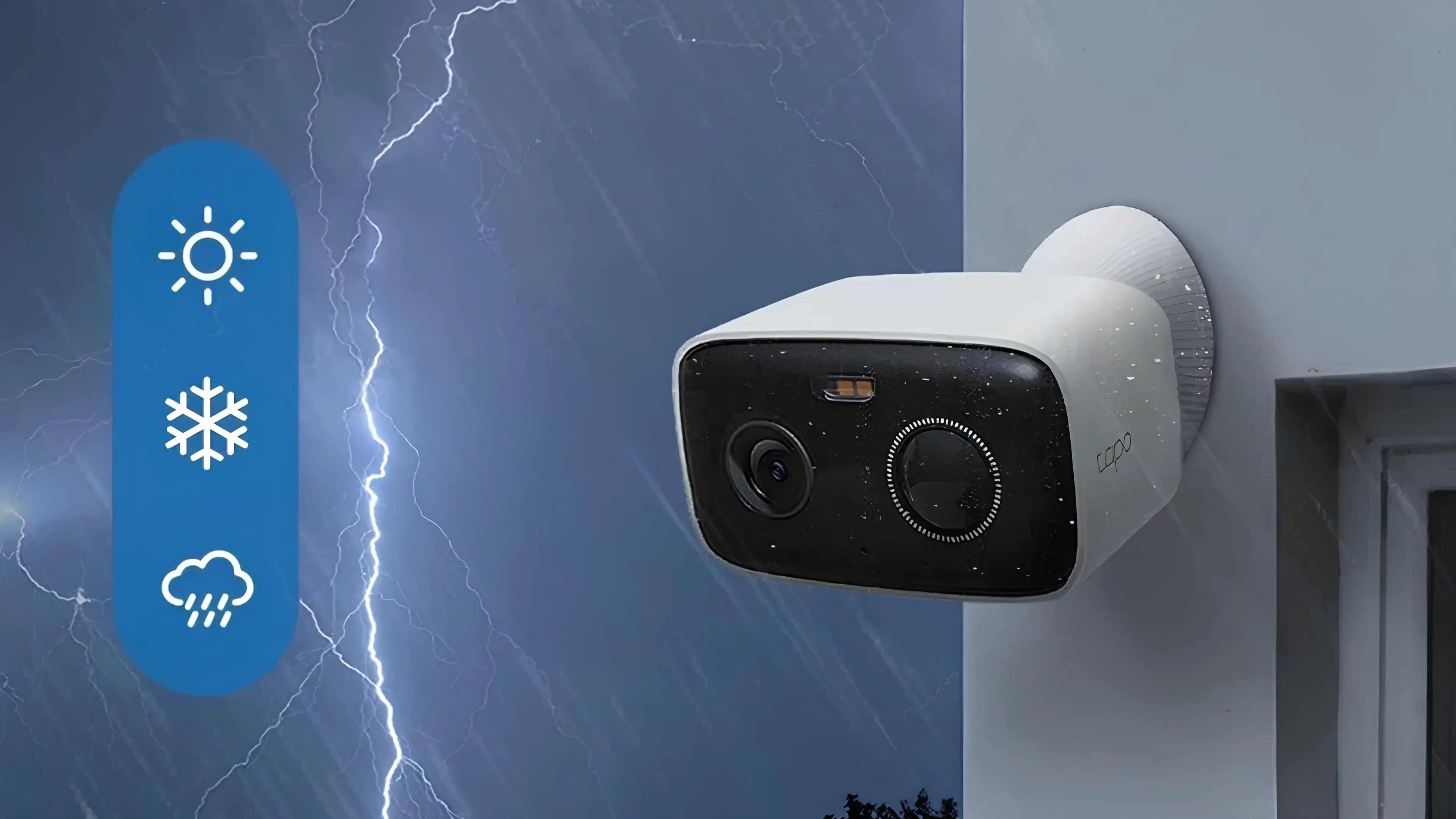 IP камера TP-LINK Tapo C400 FHD N300 зовнішня (White)