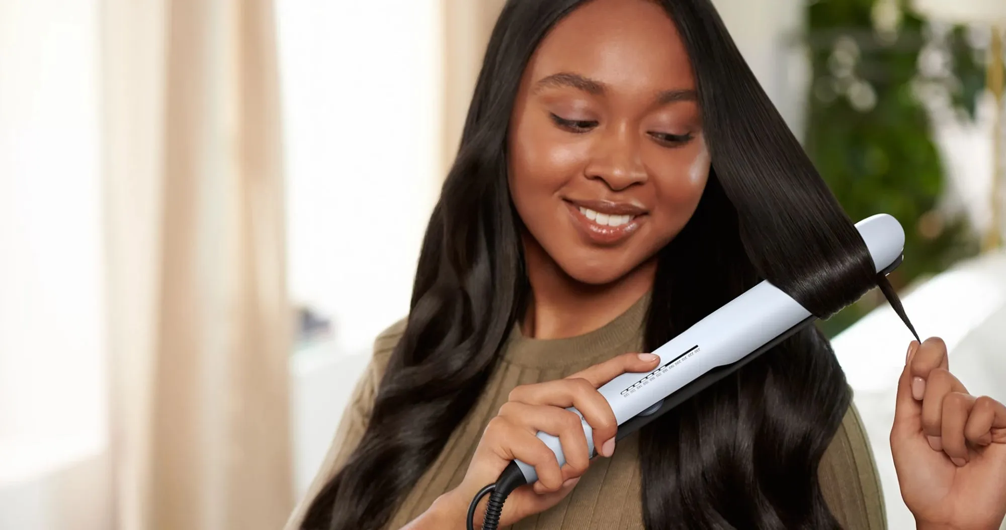 Випрямляч для волосся Philips Series 5000 (Light Pink)