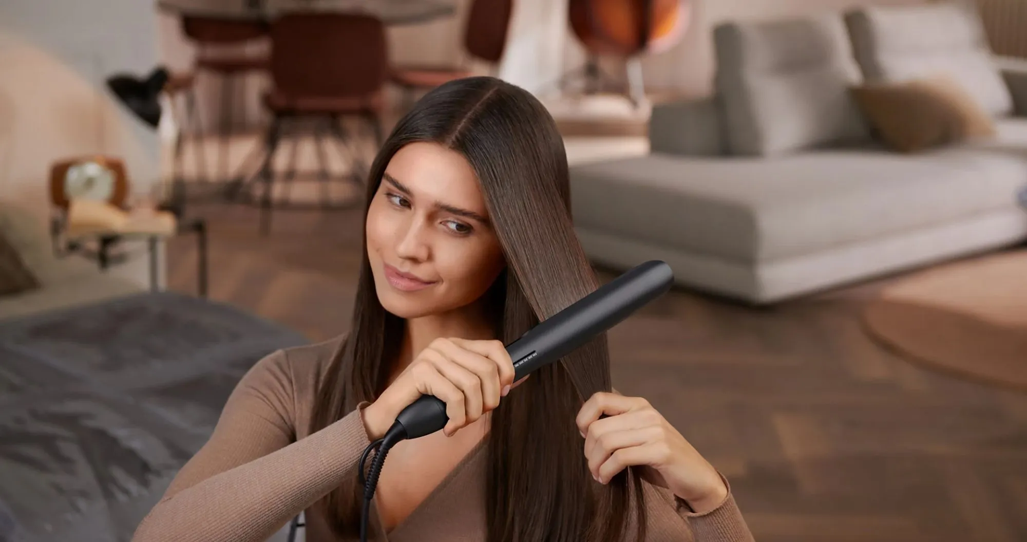 Випрямляч для волосся Philips Series 5000 (Light Pink)