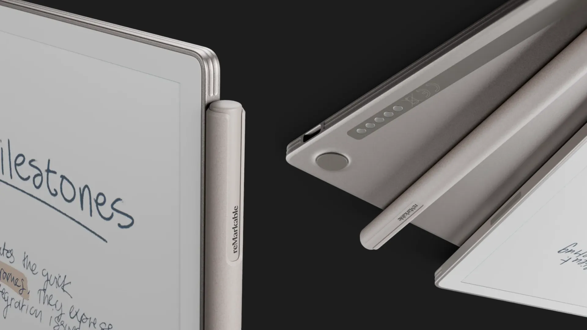 Pen for reMarkable book (Gray) (Standard)