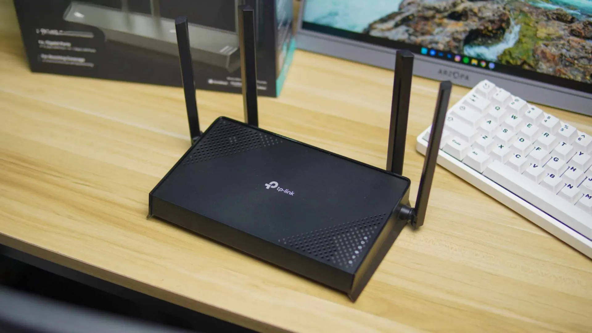 Маршрутизатор TP-LINK ARCHER BE220 BE3600 (Black)