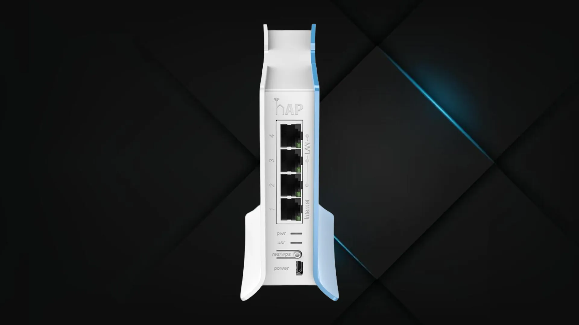 Маршрутизатор MikroTik hAP lite TC (White/Blue)