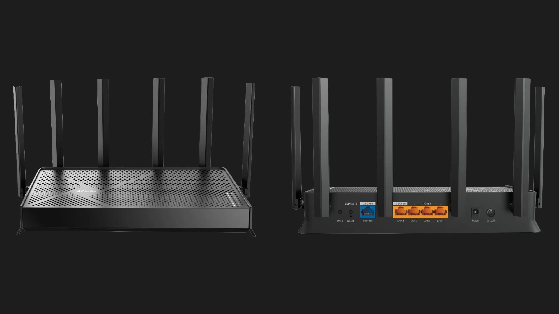 Маршрутизатор TP-LINK ARCHER BE400 BE6500 (Black)