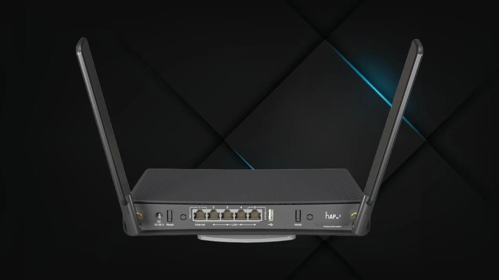 Маршрутизатор MikroTik hAP ax3 (Black)