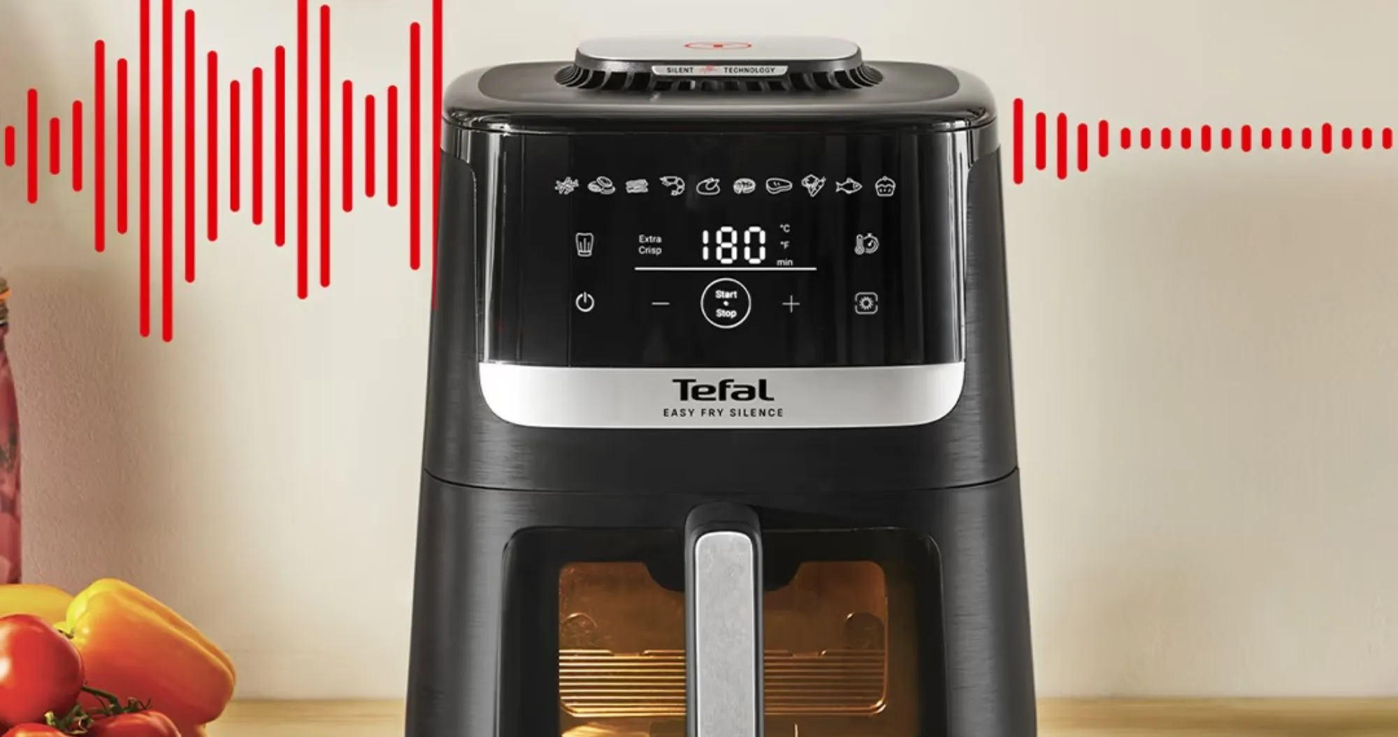 Мультипіч Tefal Easy Fry Silence Vision XL EY5568E0 (UA)