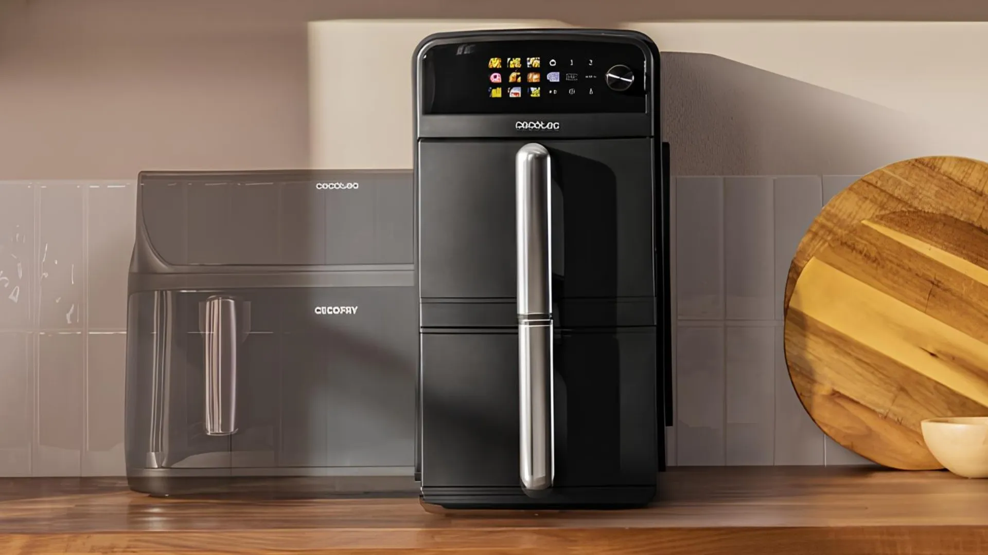 Мультипечь Cecotec Cecofry DuoLevel (Black)