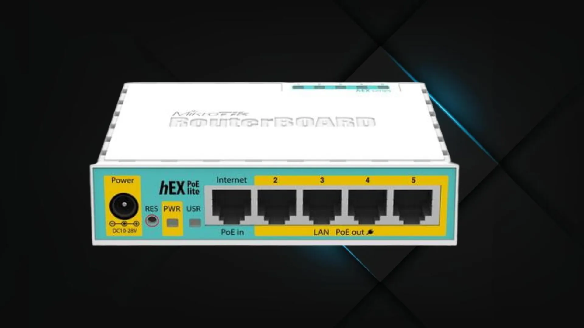 Маршрутизатор MikroTik hEX PoE lite (White)