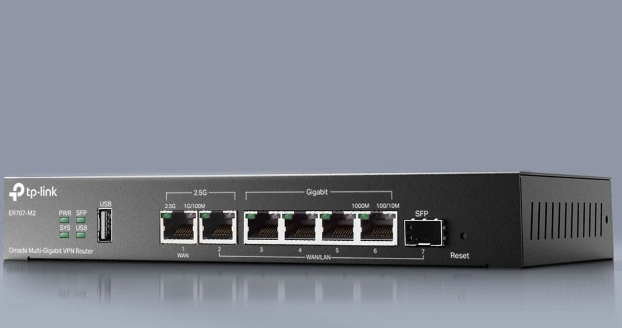 Мультисервісний маршрутизатор TP-LINK ER707-M2 (Gray)