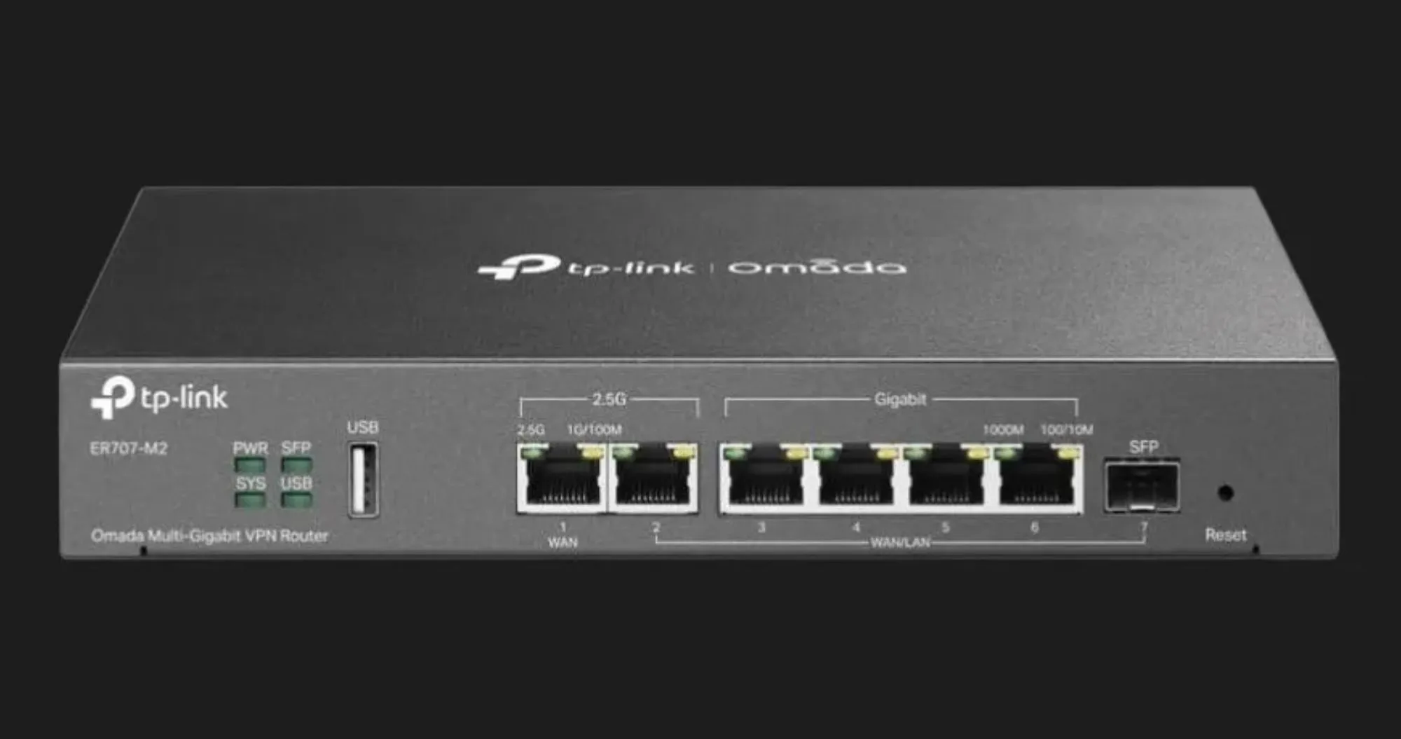 Мультисервісний маршрутизатор TP-LINK ER707-M2 (Gray)