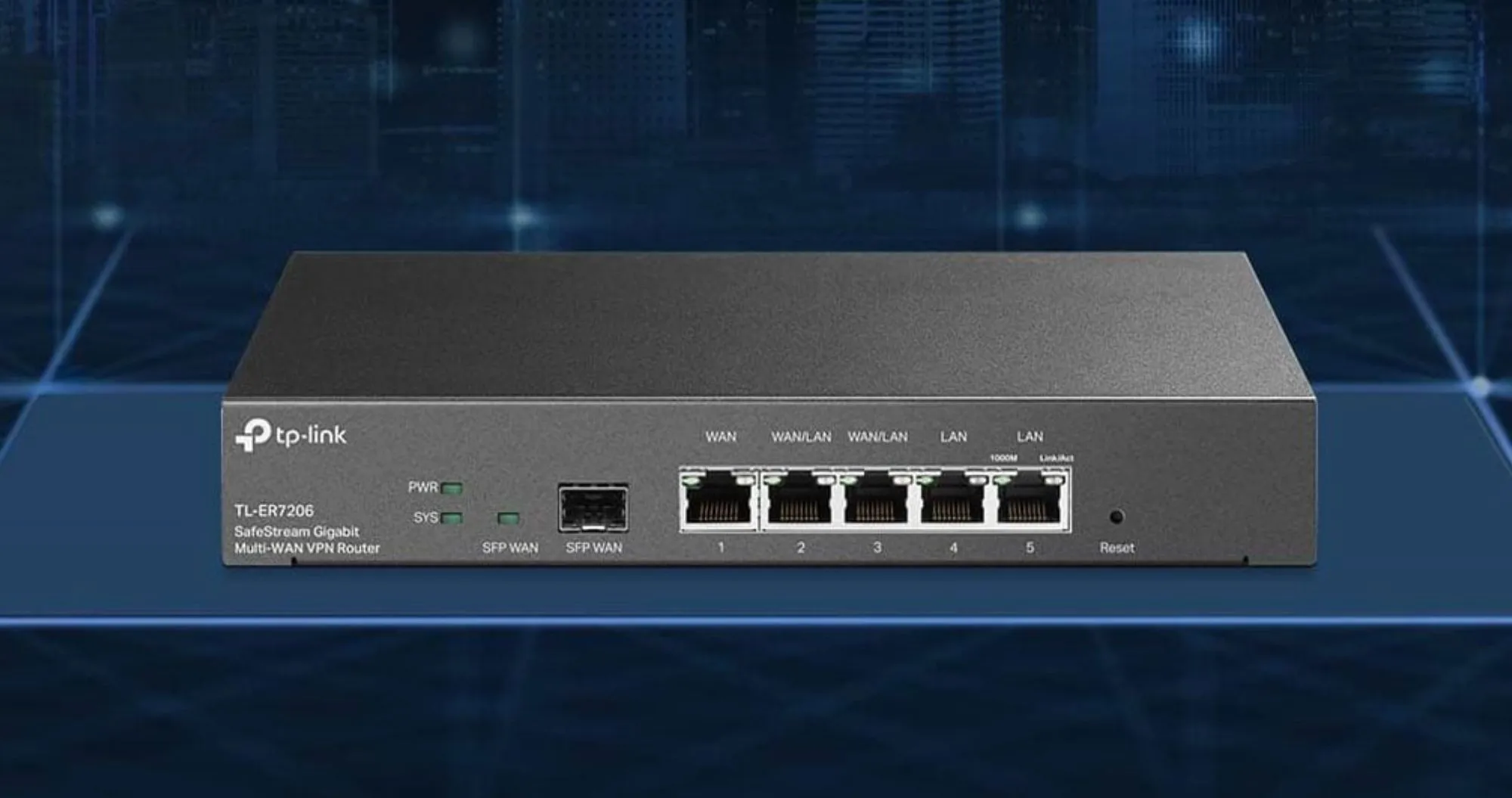 Мультисервісний маршрутизатор TP-LINK ER7206 (Black)