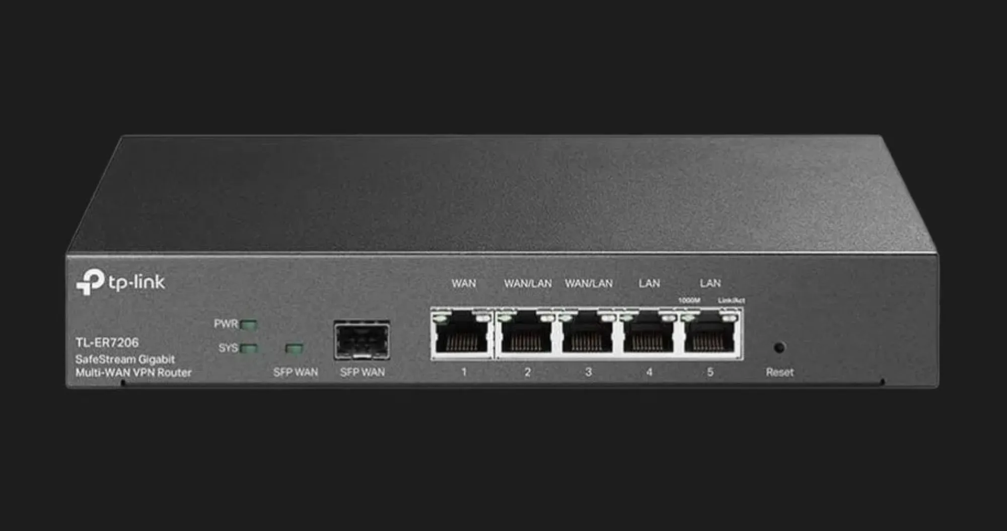 Мультисервісний маршрутизатор TP-LINK ER7206 (Black)