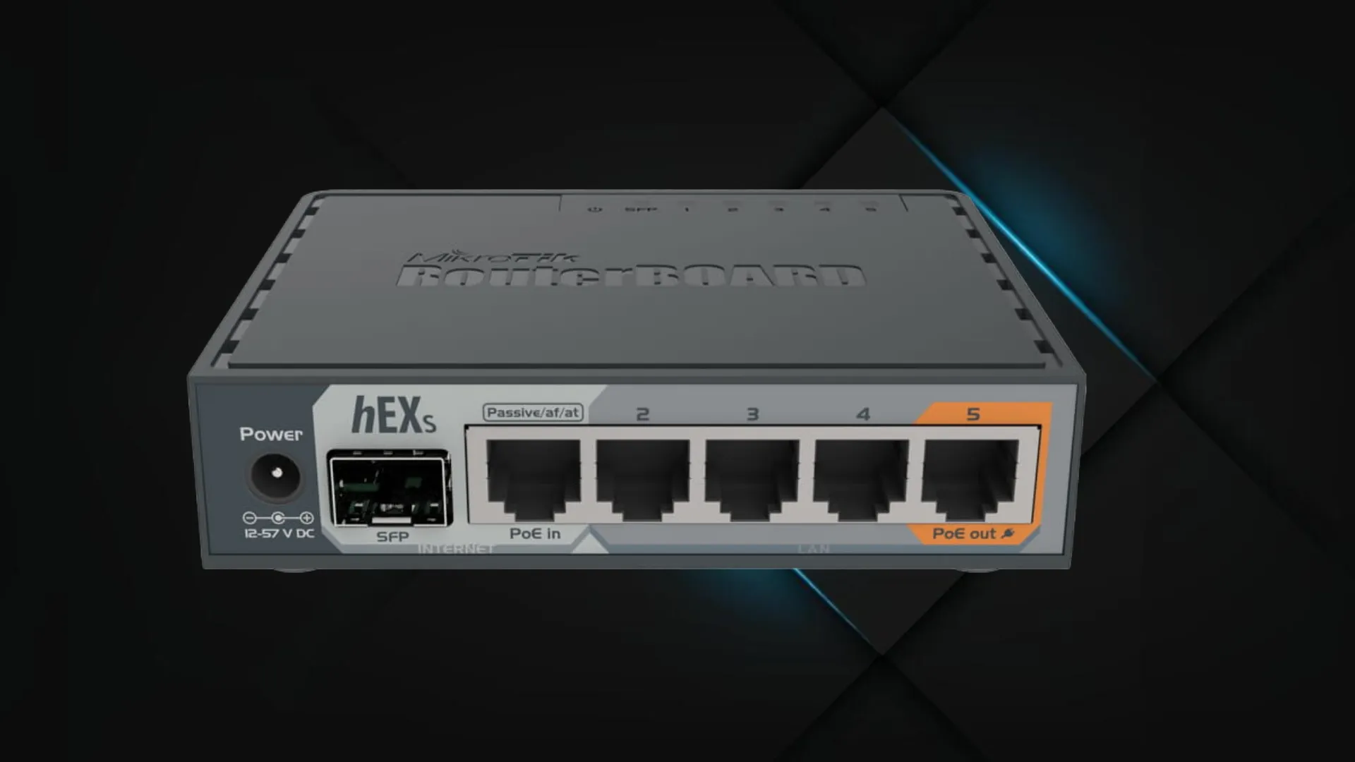 Маршрутизатор MikroTik hEX S (Gray)