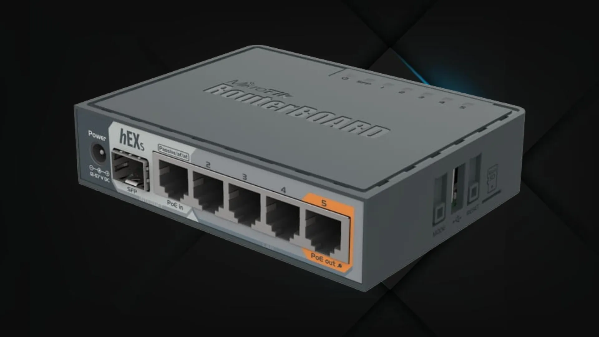 Маршрутизатор MikroTik hEX S (Gray)