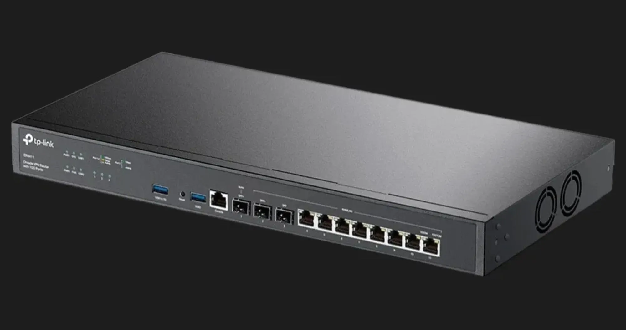 Мультисервисный маршрутизатор TP-LINK ER8411 (Gray)
