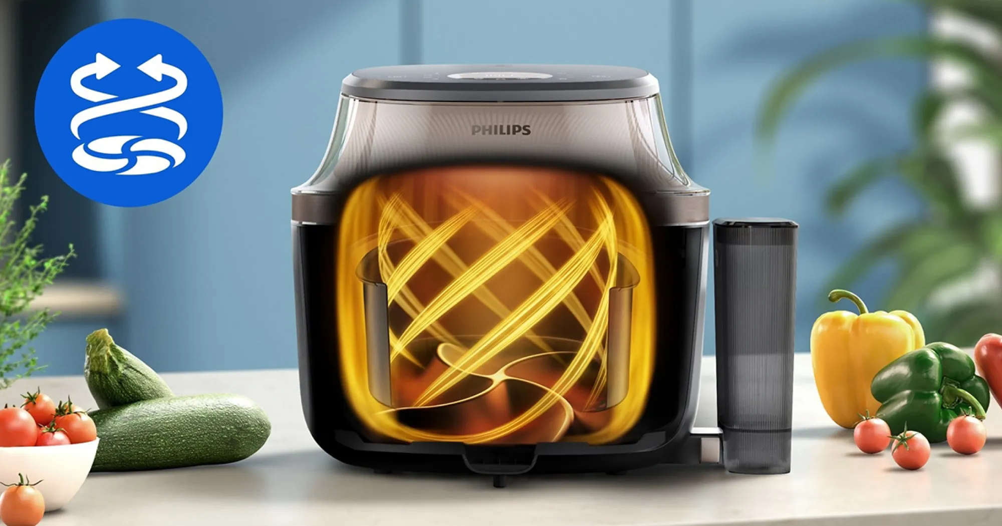 Мультипіч Philips OVI SteamFry (NA547/07)