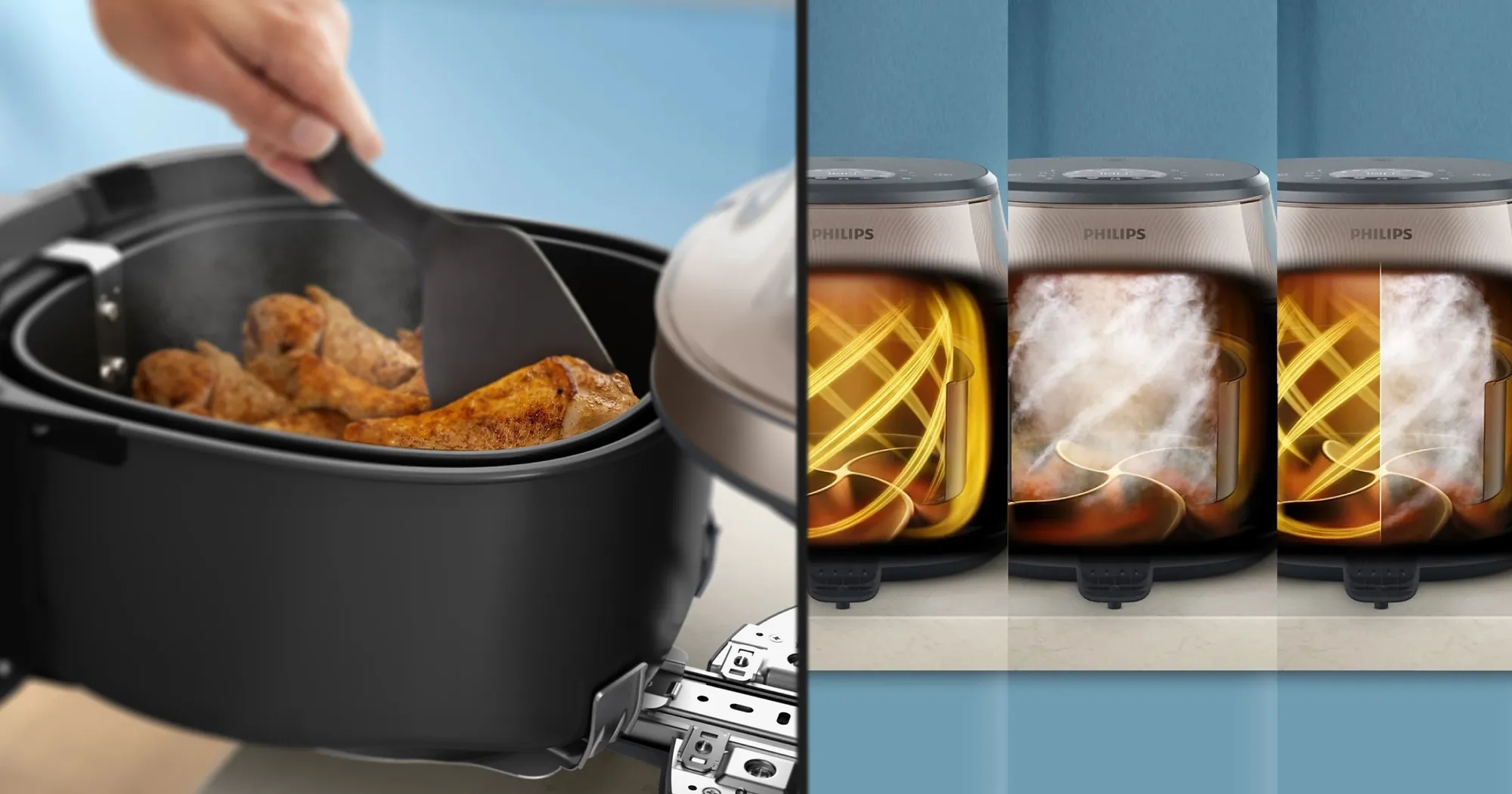 Мультипіч Philips OVI SteamFry (NA547/07)