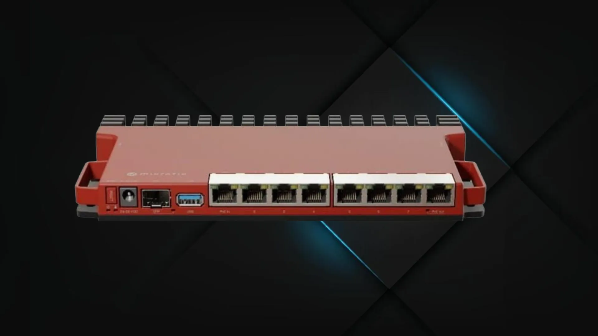 Маршрутизатор MikroTik RouterBOARD L009UiGS-RM (Red)