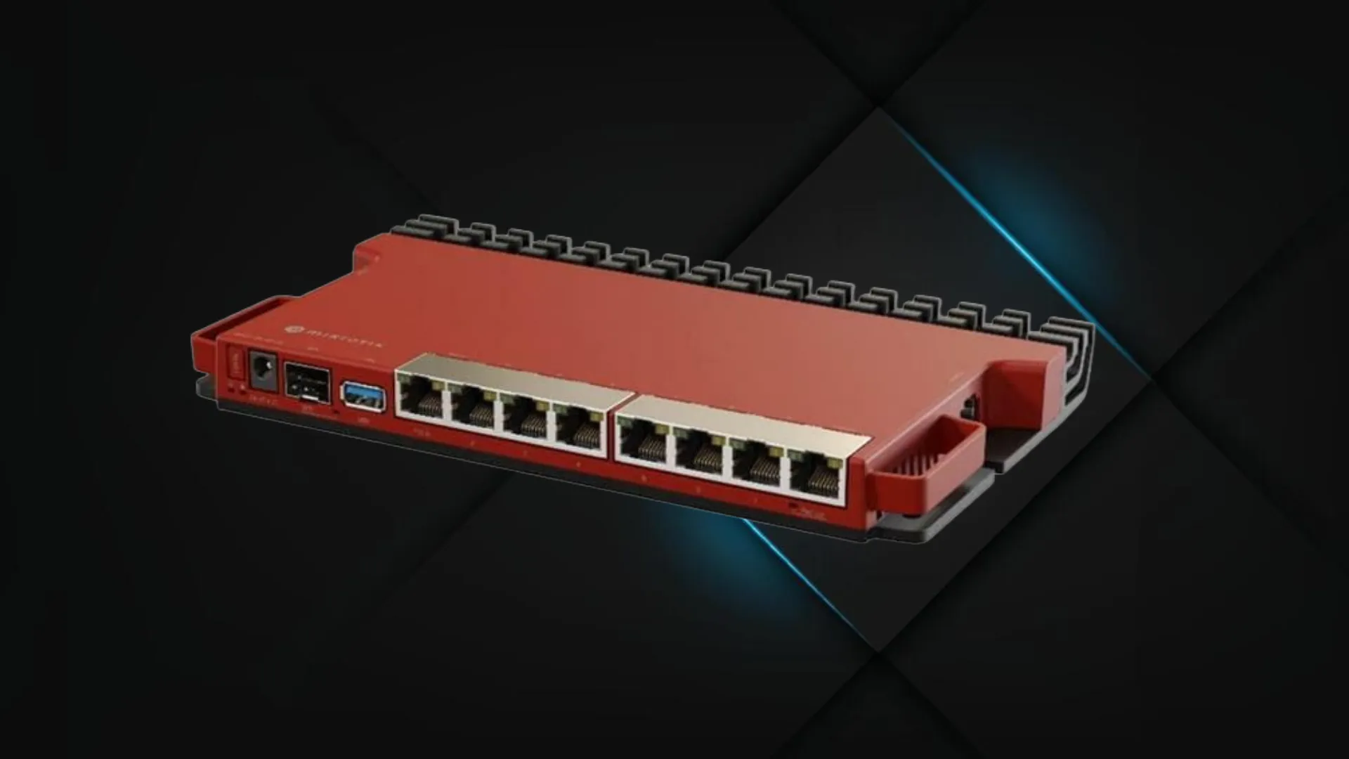 Маршрутизатор MikroTik RouterBOARD L009UiGS-RM (Red)