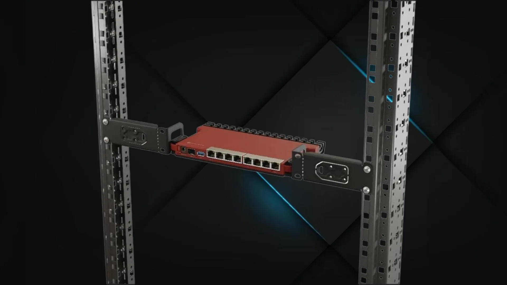Маршрутизатор MikroTik RouterBOARD L009UiGS-RM (Red)