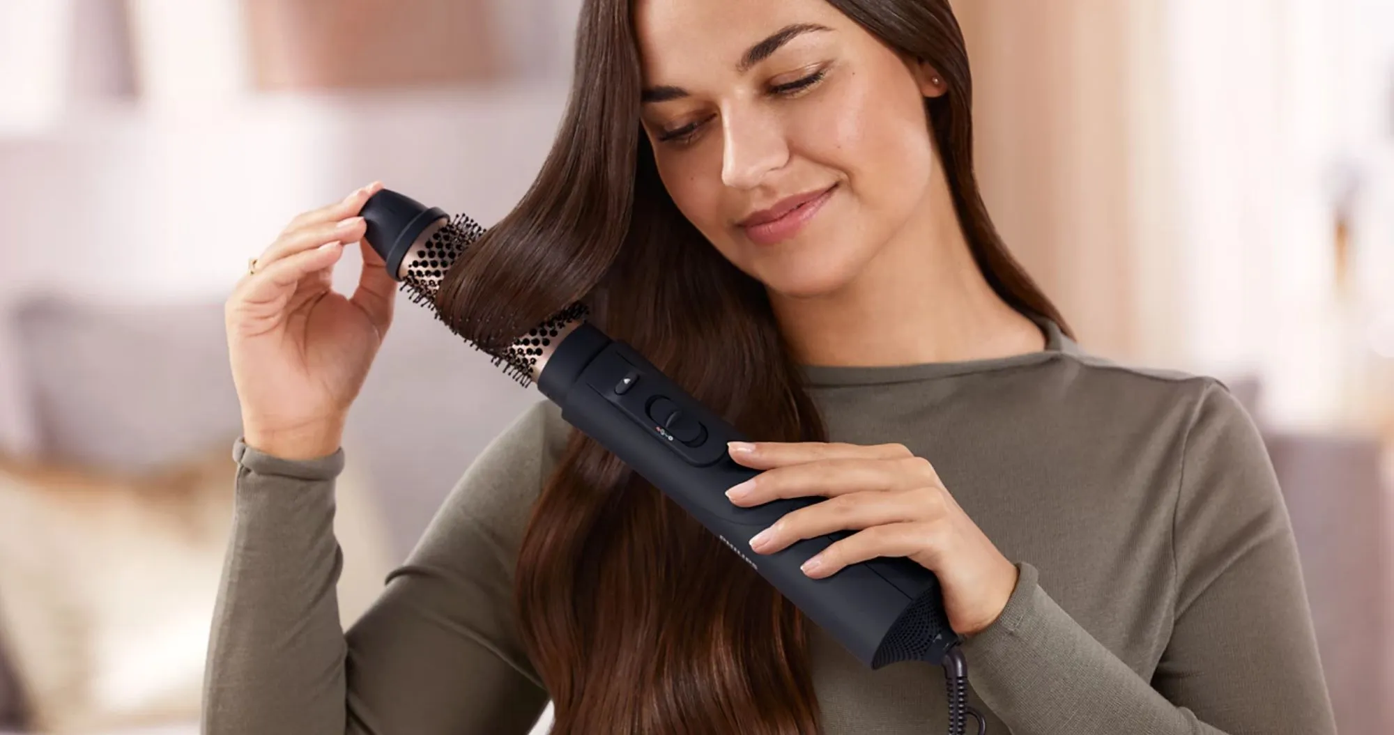 Фен-щітка Philips Series 5000 (Dark Blue)