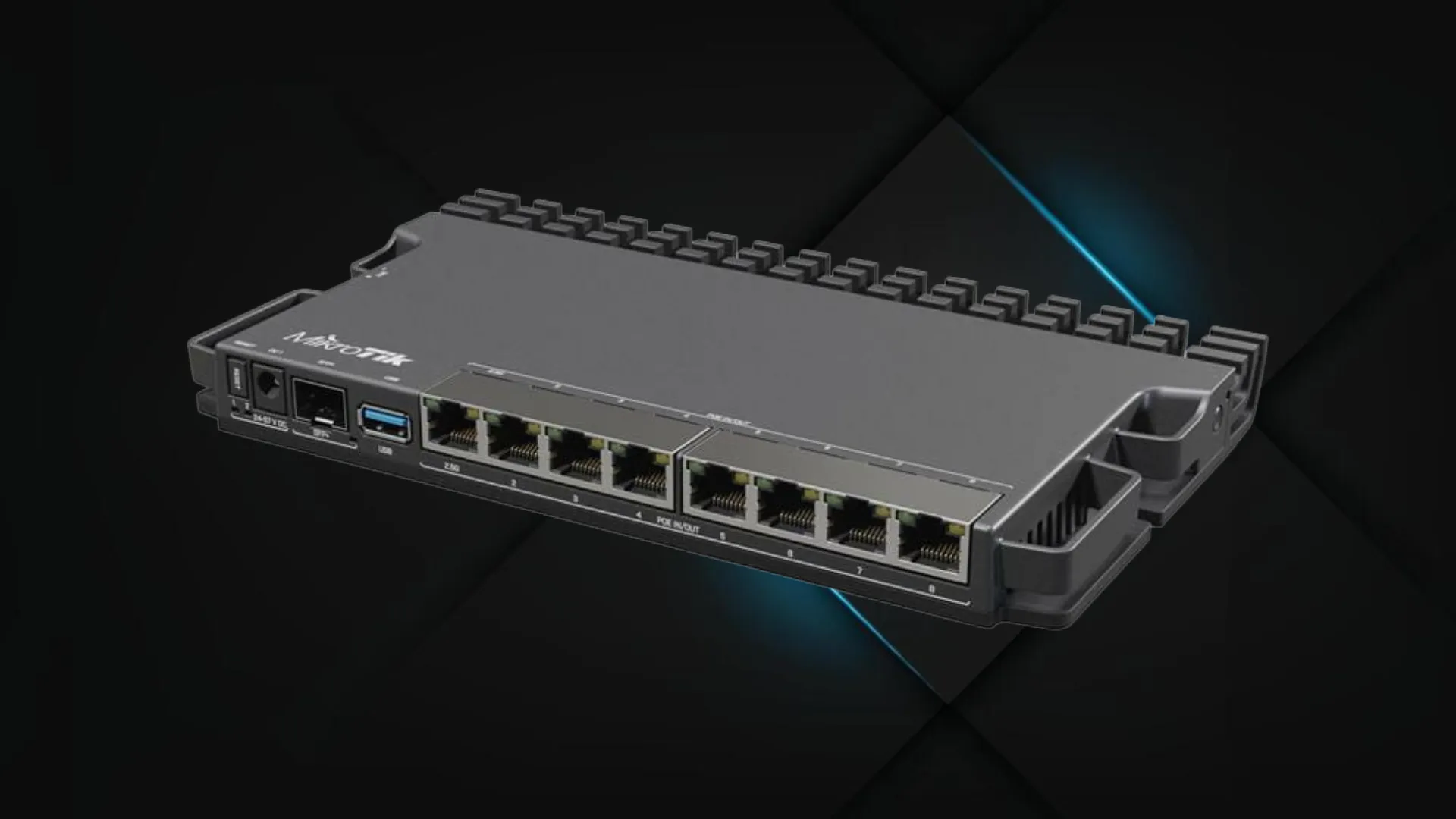 Маршрутизатор MikroTik RouterBOARD RB5009UPR+S+IN (Black)
