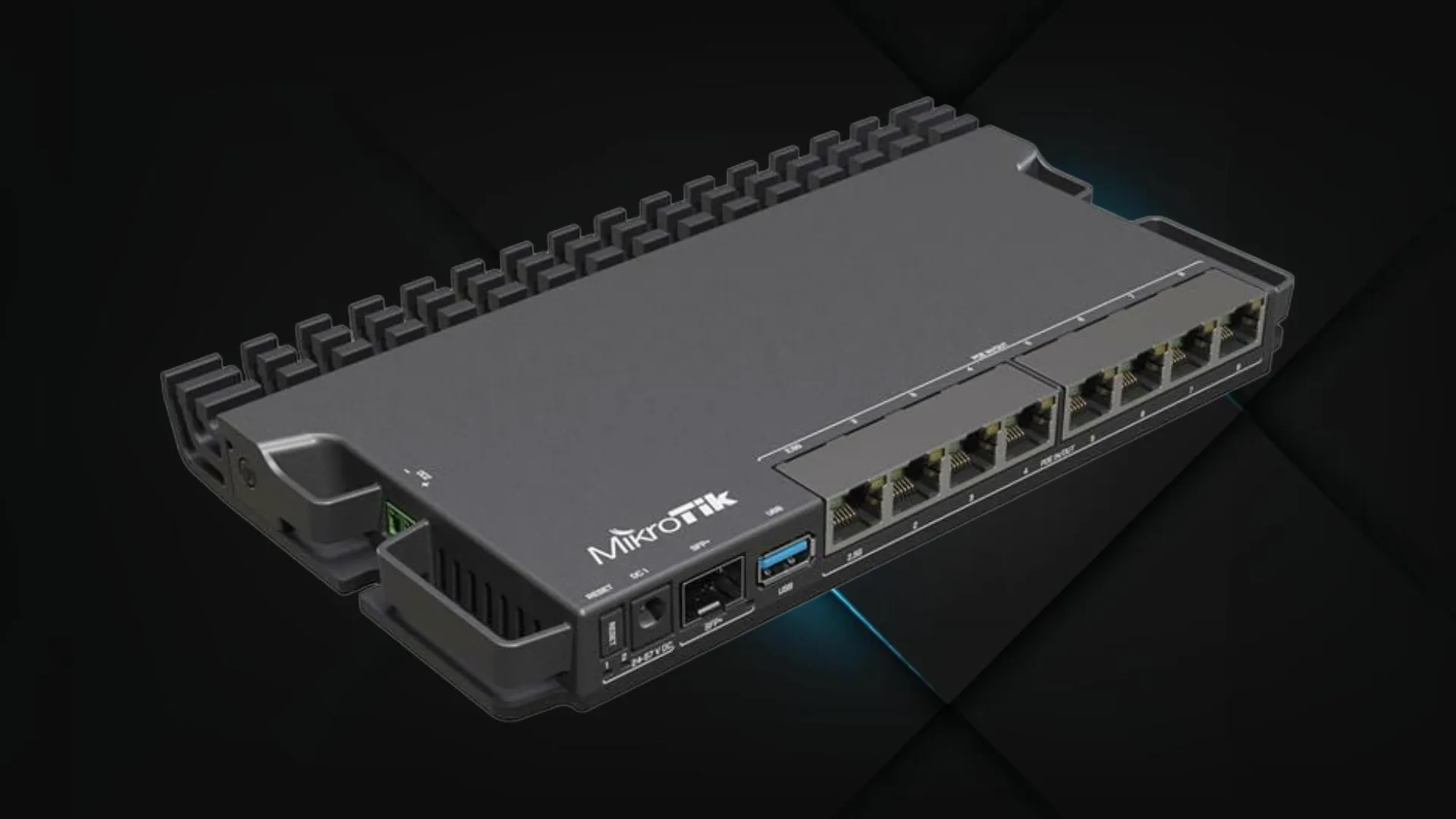 Маршрутизатор MikroTik RouterBOARD RB5009UPR+S+IN (Black)