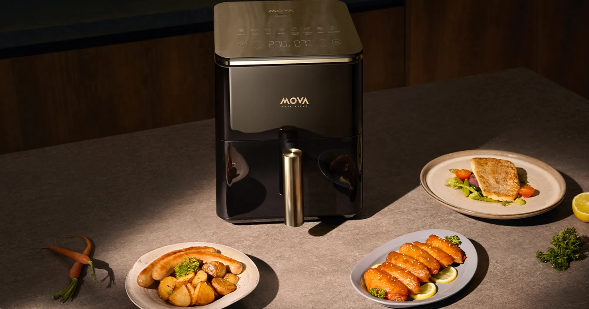 Мультипіч  Mova AeroChef AF10 Pro (MOVA-AF10Pro) (Black)