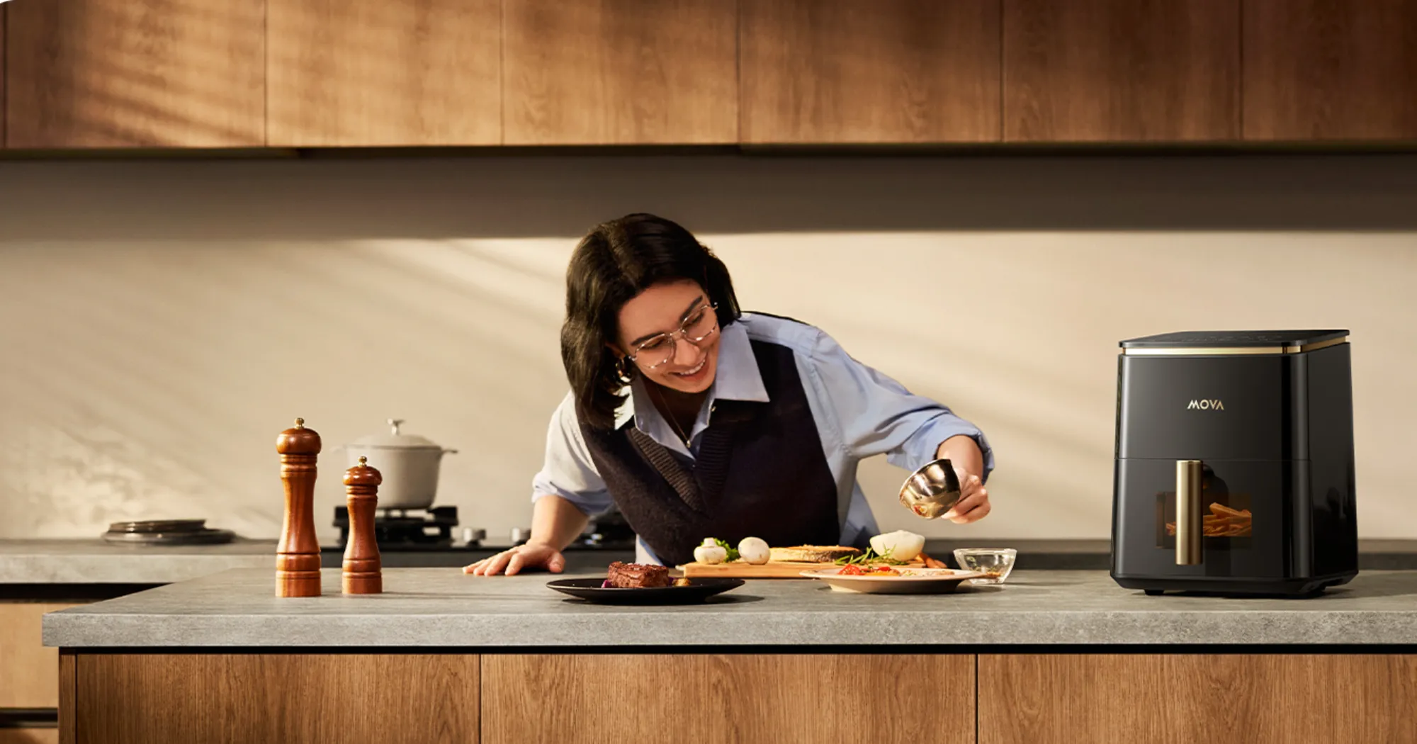 Мультипіч  Mova AeroChef AF10 Pro (MOVA-AF10Pro) (Black)